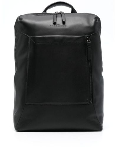 John Richmond Logo-lettering Backpack - Black