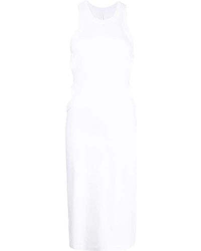 Dion Lee Cut-detail Midi Dress - White