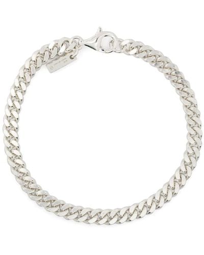 Hatton Labs Cuban-link Chain Bracelet - White