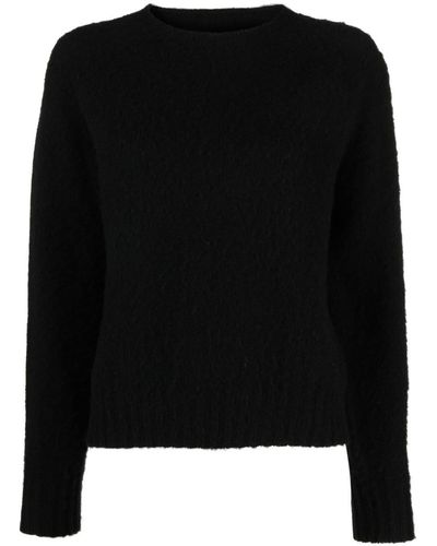 Mackintosh Kennedi Fine-knit Sweatshirt - Black