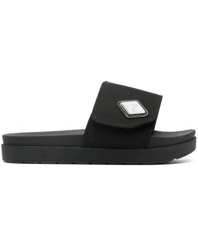 A_COLD_WALL* Diamond Padded Slides - Black