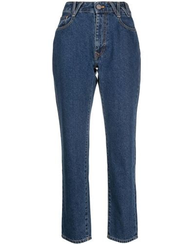 Vivienne Westwood Jeans svasati con stampa - Blu