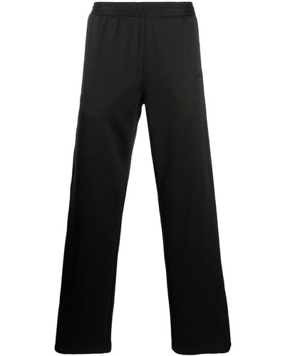Off-White c/o Virgil Abloh Face Band Logo-jacquard Track Trousers - Black