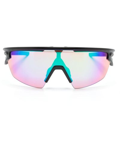 Oakley SphaeraTM️ Sonnenbrille mit Shield-Gestell - Blau