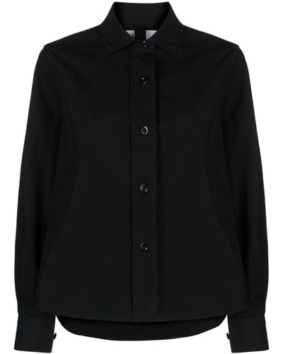Margaret Howell Tailored Cotton-poplin Shirt - Black