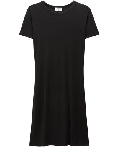 Filippa K Vestido corto estilo camiseta - Negro