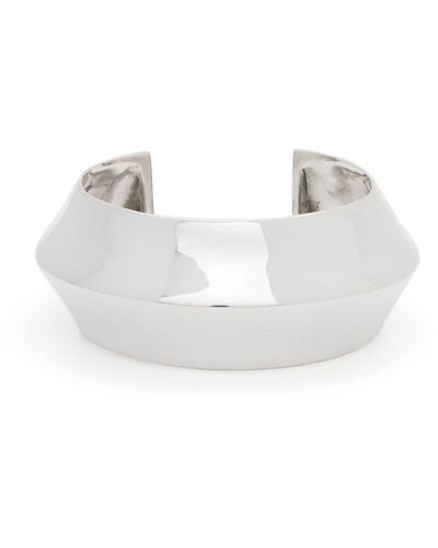 Sophie Buhai Sterling Silver Deren Cuff Bracelet - White