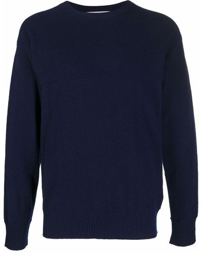 ZEGNA Pullover mit rundem Ausschnitt - Blau