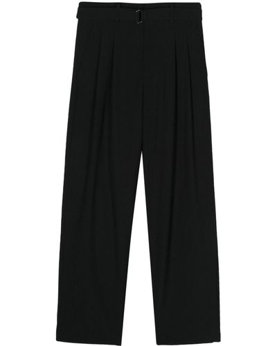 Attachment Tapered-leg Trousers - Black