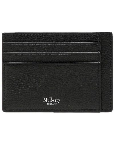 Mulberry Small Leather Cardholder - Black