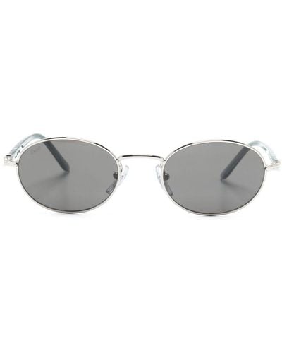 Persol Ida Oval-frame Sunglasses - Grey