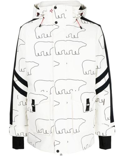 Perfect Moment Gus Parka Ski Jacket - White