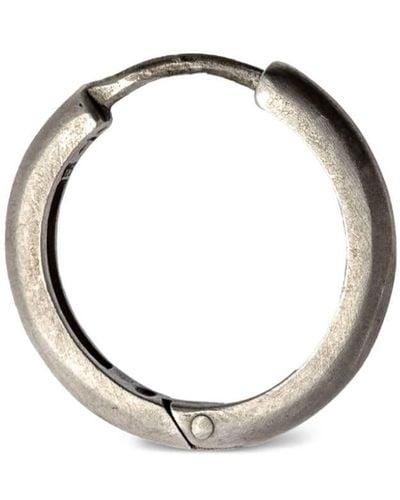 Parts Of 4 Small Hoop Earrings - Metallic