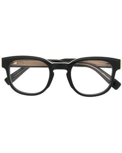 Dunhill ロゴ 眼鏡フレーム - ブラック
