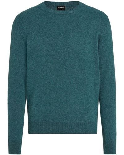 Zegna Oasi Cashmere Sweater - Green