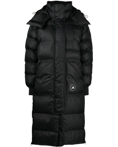 adidas By Stella McCartney Truenature Hooded Padded Coat - Black