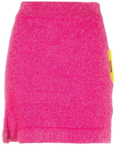 Barrow Knitted Mini Skirt - Pink