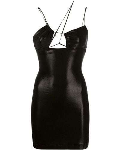 Nensi Dojaka Cut-out Minidress - Black