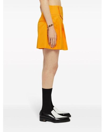 Jil Sander Shorts con pieghe - Bianco