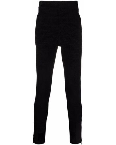 Givenchy 4g Knitted jogging Bottoms - Black