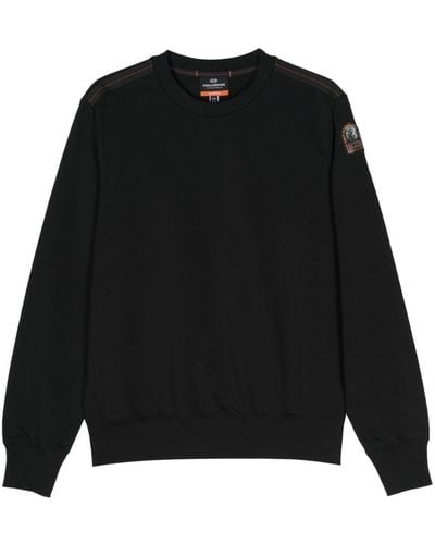 Parajumpers K2 Sweatshirt mit Logo-Patch - Schwarz