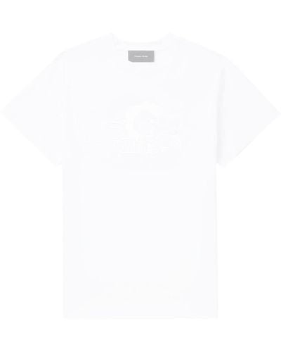 Simone Rocha Camiseta con estampado gráfico - Blanco
