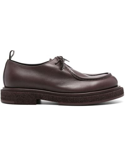 Officine Creative Derbies Wisal 002 en cuir - Marron