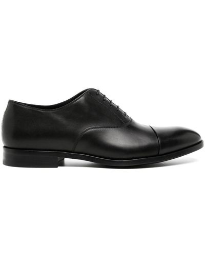 Paul Smith Almond-toe Lace-up Shoes - Black
