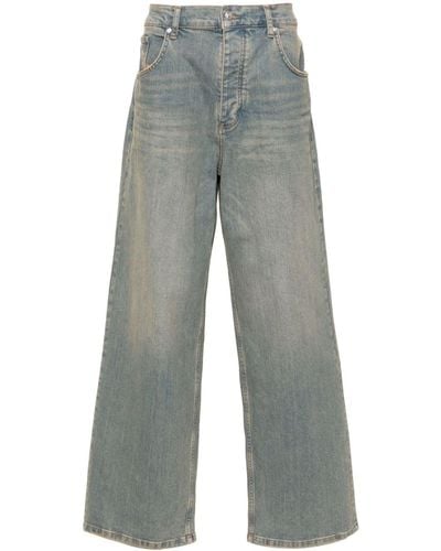 MISBHV Mid-rise Wide-leg Jeans - Gray