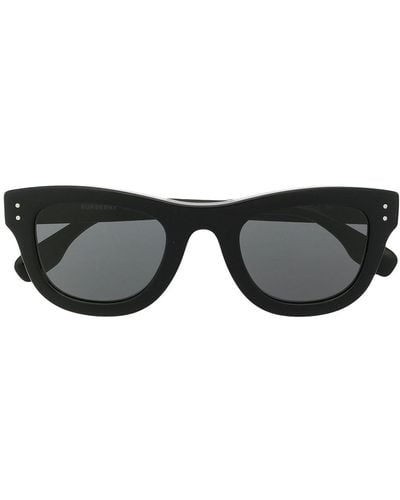 Burberry Gafas de sol Sidney con montura oversize - Negro