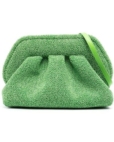 THEMOIRÈ Taschen Clutch Met Textuur - Groen