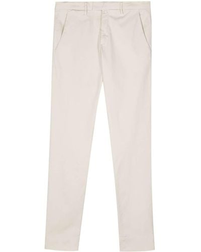 Briglia 1949 Slim-cut Chino Trousers - White