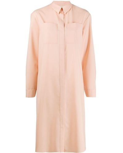 Maison Rabih Kayrouz Chest Pocket Shirt Dress - Pink