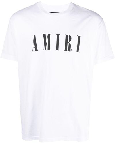 Amiri T-shirt à logo imprimé - Blanc