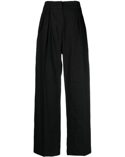 Rohe Straight-leg Tailored Pants - Black