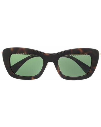 Lanvin Cat Eye-frame Tortoiseshell Sunglasses - Brown