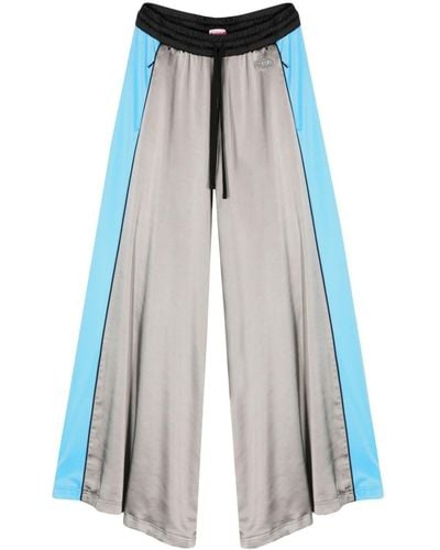 DIESEL P-wild High-waist Track Trousers - Blue