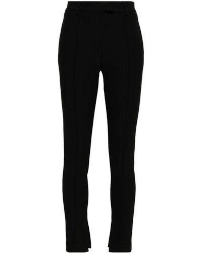 Magda Butrym Mid-rise Slim-fit Trousers - Black