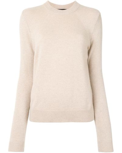 Proenza Schouler Raglan Sleeves Eco Cashmere Sweater - Brown