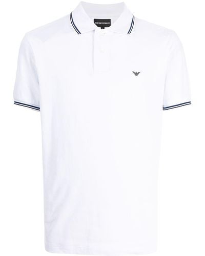 Emporio Armani T-shirts And Polos White