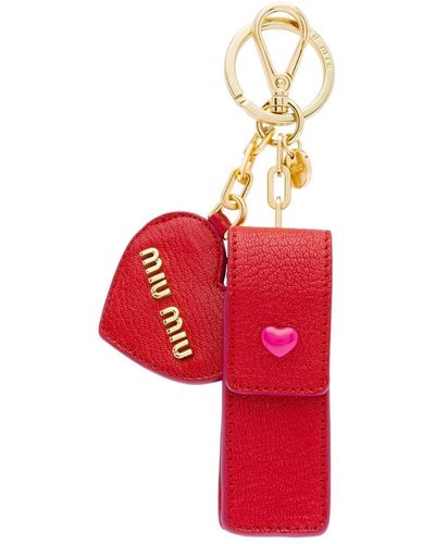 Miu Miu 'Madras Love' Lippenstiftetui - Rot