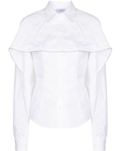 Off-White c/o Virgil Abloh Langärmeliges Hemd - Weiß