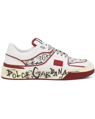 Dolce & Gabbana New Roma Low-top Sneakers - White