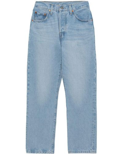 Levi's High-rise Wide-leg Jeans - Blue
