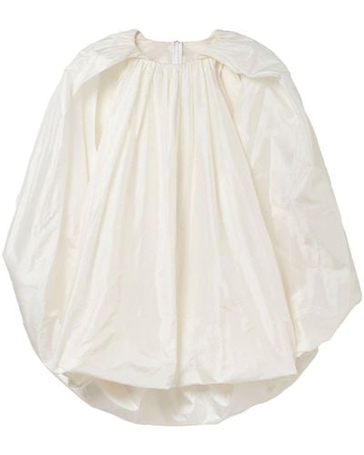 Stella McCartney Mini-jurk Met Cape-effect - Wit
