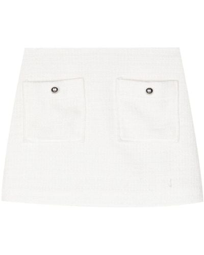 Reformation Aurelia Mini Skirt - White