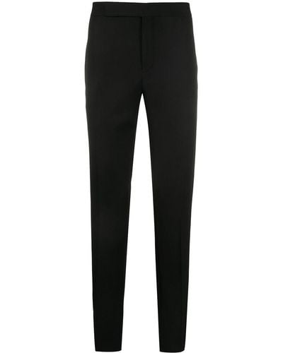 Saint Laurent Side-stripe Tailored Pants - Black