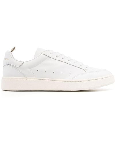 Officine Creative Low-top Leather Sneakers - White