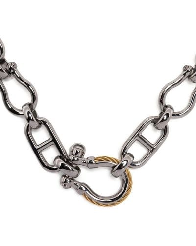 Charriol St Tropez Mariner Chain-link Necklace - Metallic