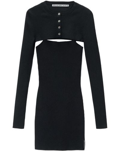 Alexander Wang Knitted Dress Set - Black